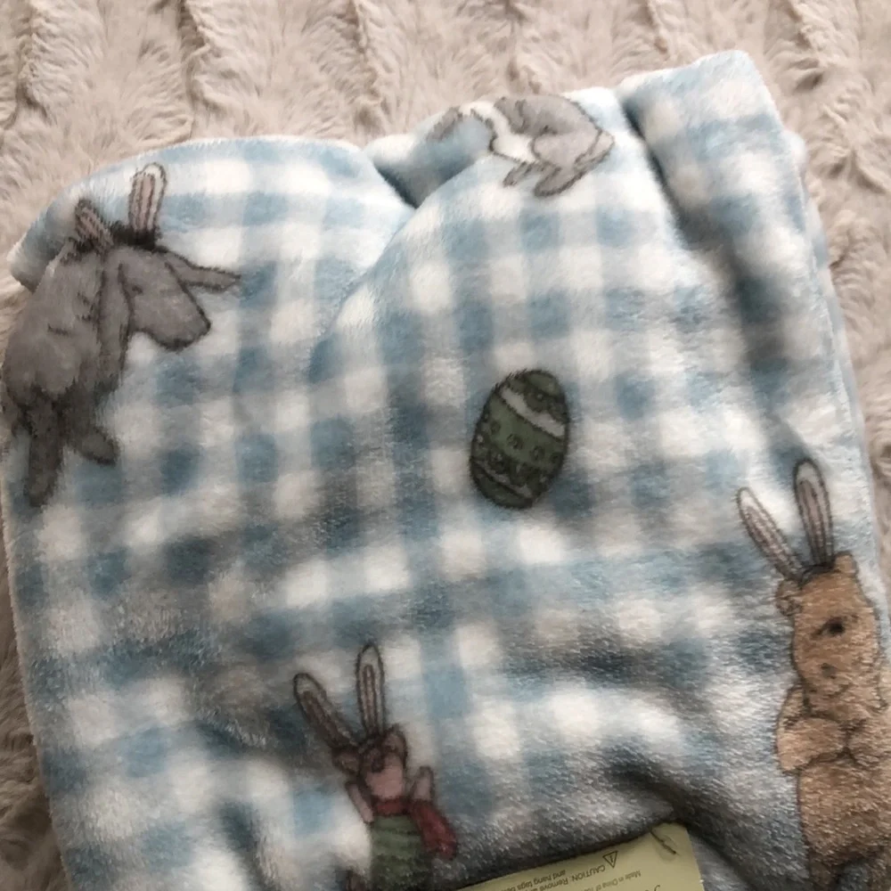 Winnie the Pooh and Friends EASTER Baby Blanket